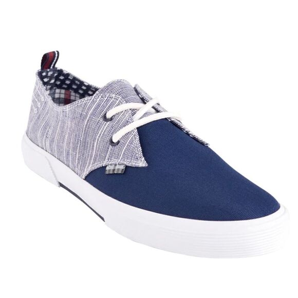 BEN SHERMAN BRADFORD OXFORD SNEAKER - NAVY‎ Sz 11 - Picture 1 of 14